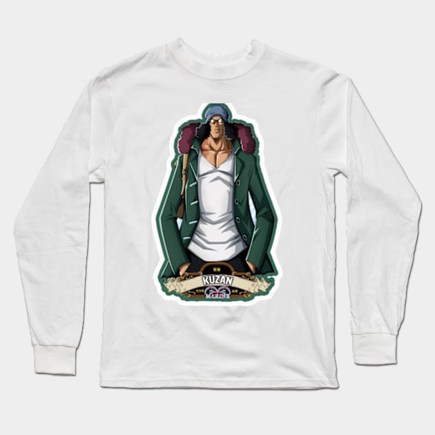 Kuzan Aokiji Long Sleeve T-Shirt by yazher